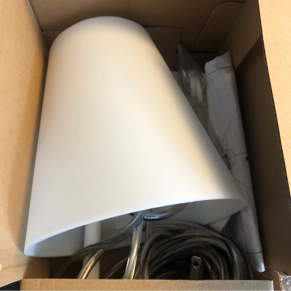 NIB IKEA Januari Pendant Light Plug-in White Minimalist